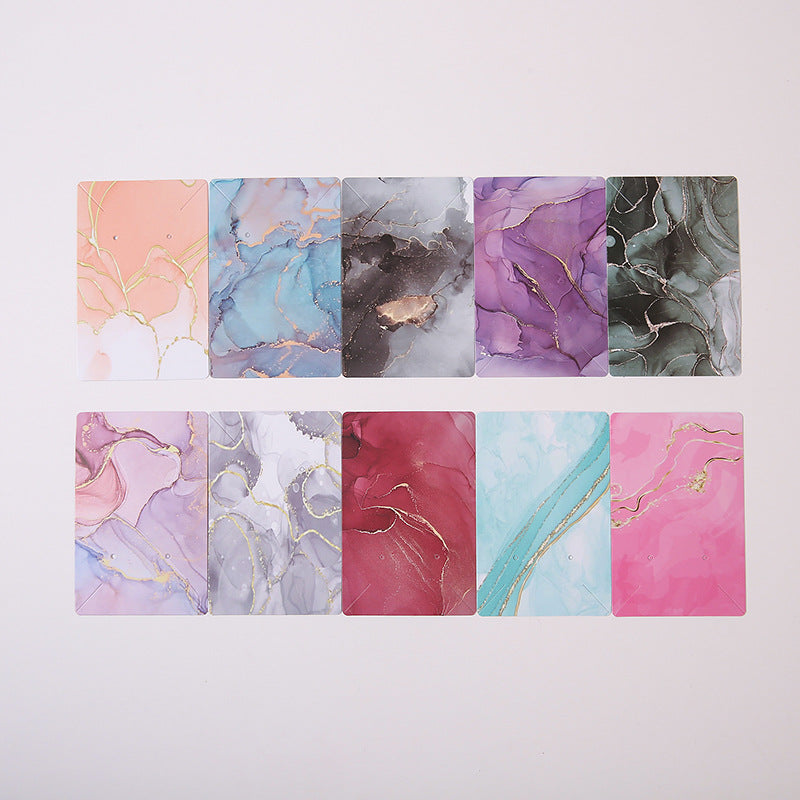 Wholesale 100pcs Earrings Paper Display Card