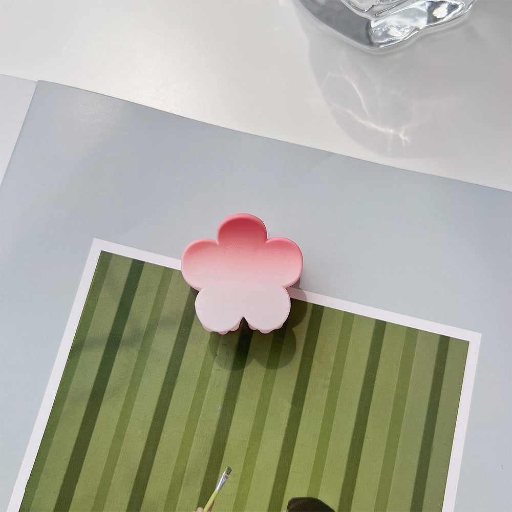 Wholesale Sakura Pink Gradient Butterfly Hair Clip