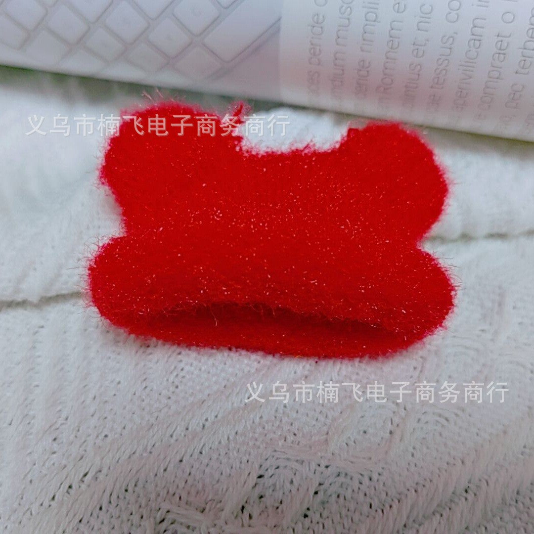 Wholesale 10pcs Christmas Mini Wool Hat Knitted Finger Wool Hat Doll Accessories