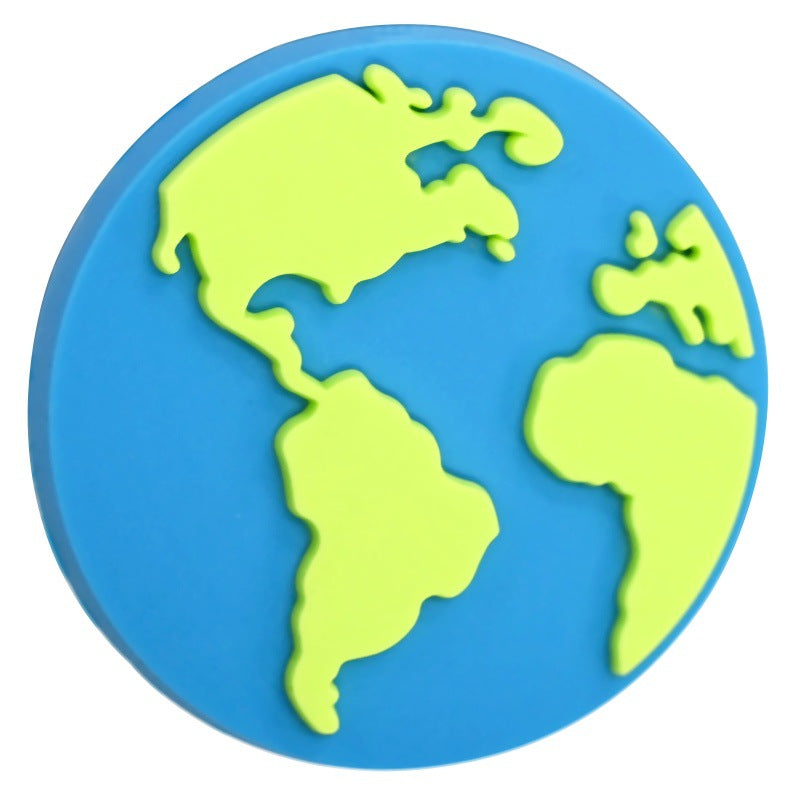 Wholesale  Random 100pcs Planet Series Soft Rubber Beads