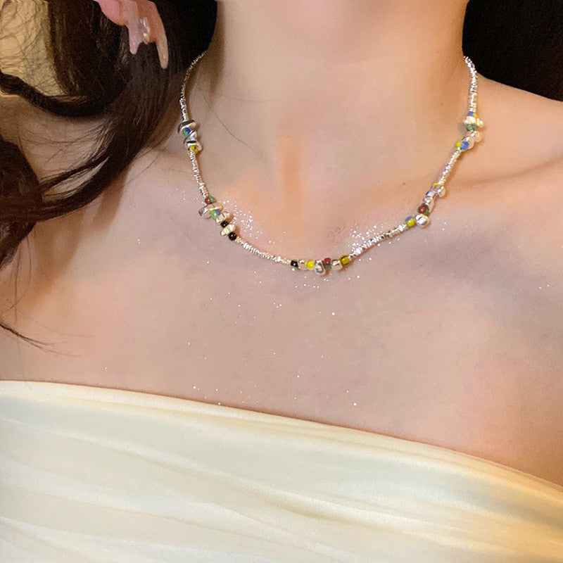 Wholesale Collarbone Natural Stone Necklaces