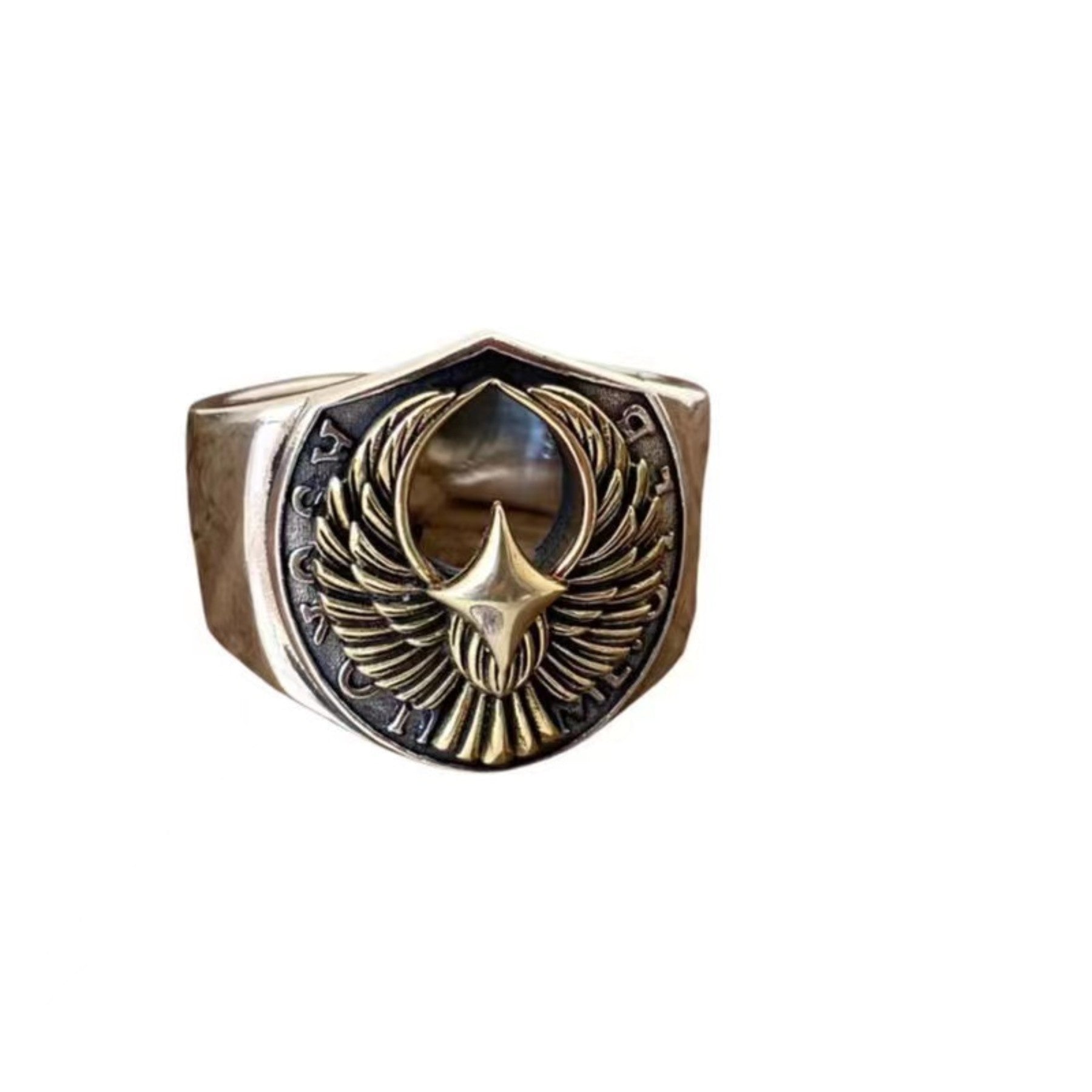 Wholesale Vintage Rock Open Alloy Ring