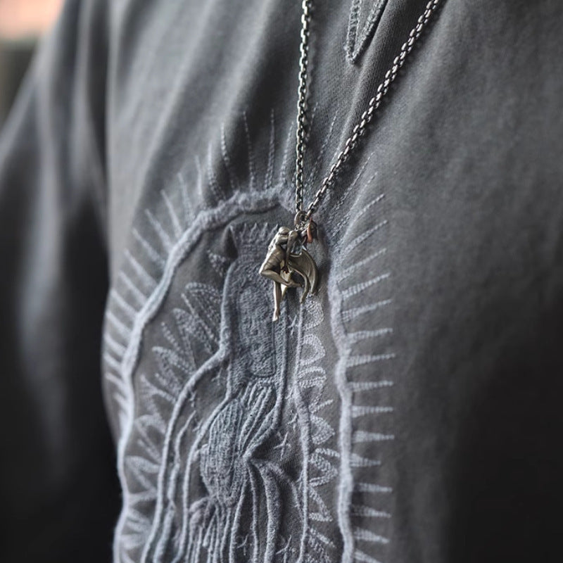 Wholesale Vintage Devil Angel Sweater Chain