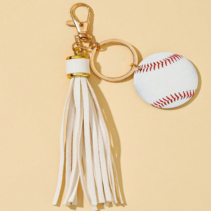 Wholesale Metal Baseball Keychain