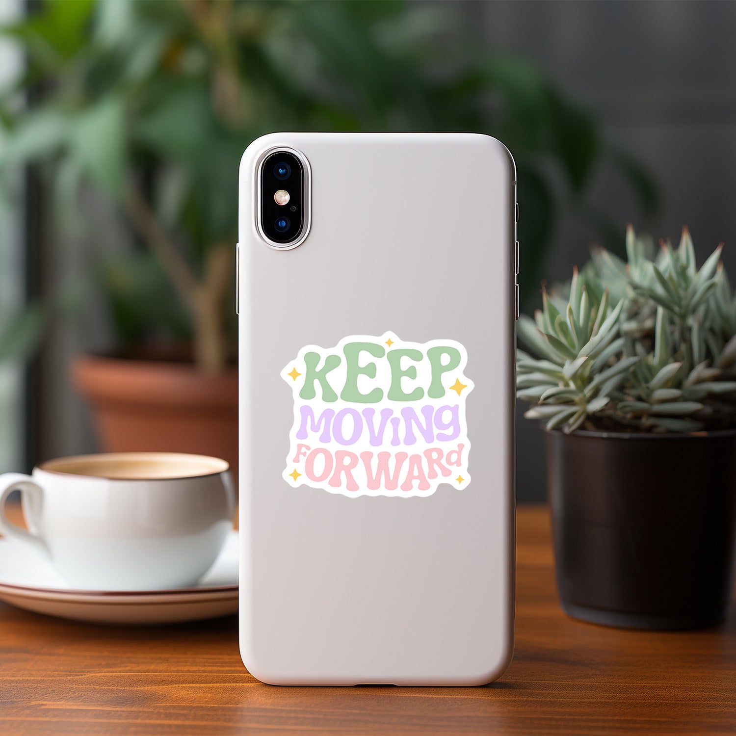 Wholesale 50pcs inspirational phrase labels waterproof vinyl stickers