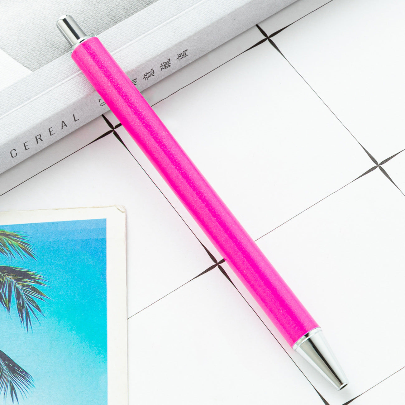 Wholesale Multi colored office stationery with metal pens