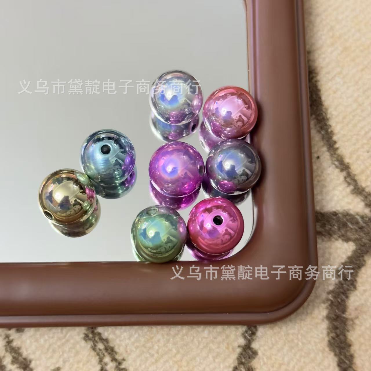 Wholesale 10 pieces of acrylic light bulb beads DIY accessories