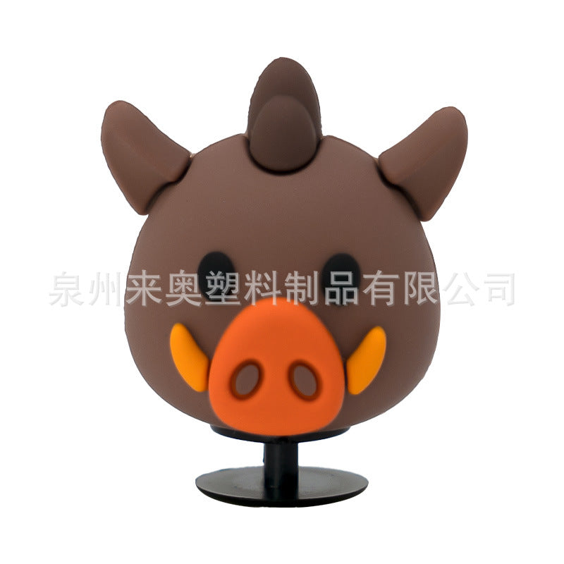 Wholesale 5pcs Cute cartoon animal garden 3D hole shoes decorative accessories