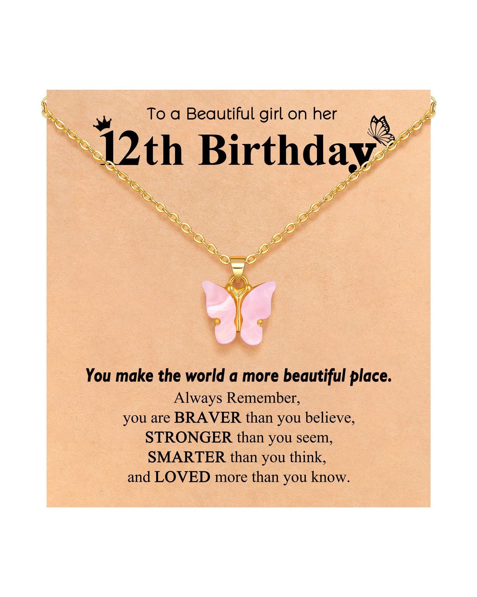 Wholesale Butterfly Pendant Simple Multicolor Acrylic Pendant Necklace