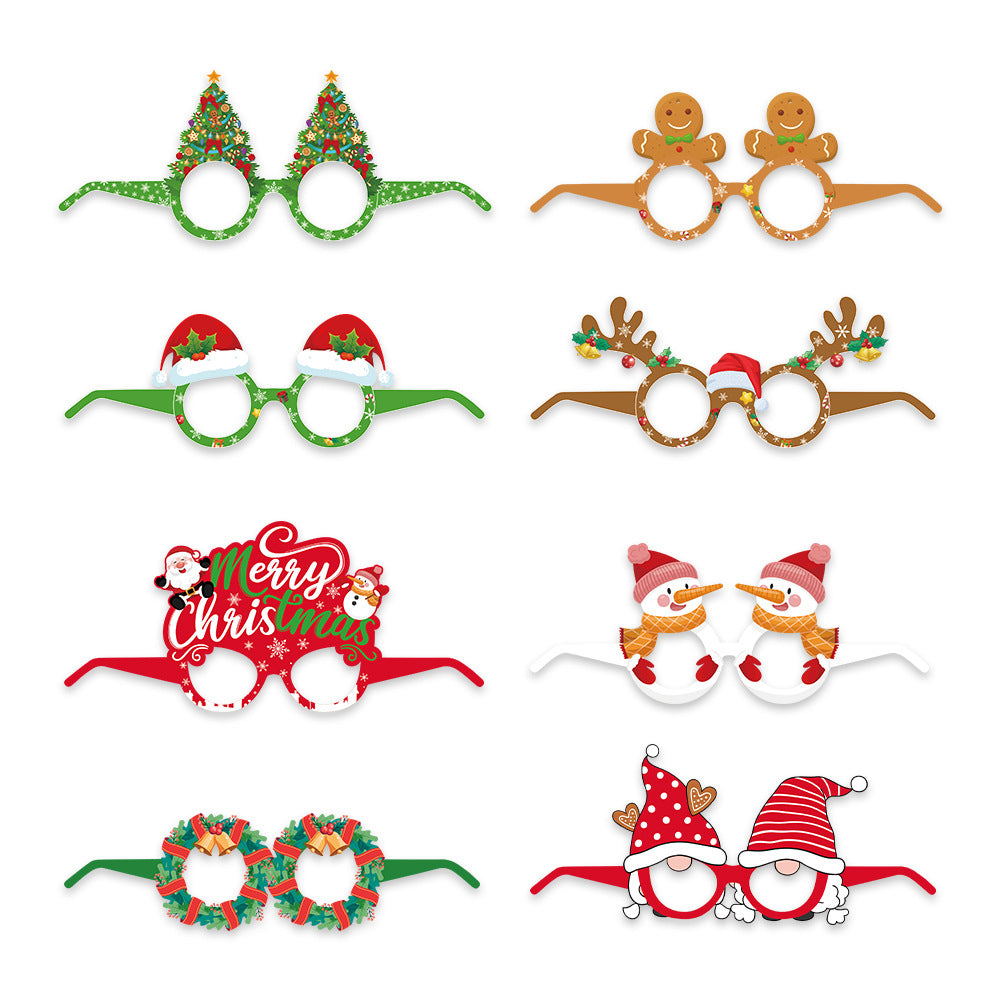 Wholesale Christmas Snowman Elk Christmas Creative Party Photo Decorations