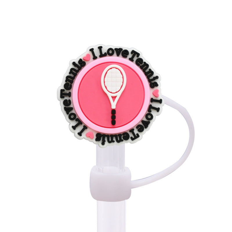 Wholesale Random 100pcs 10MM Tennis Sports Dust Plug Straw Accessories