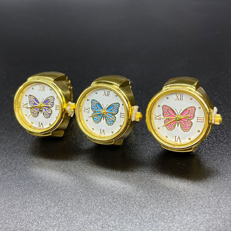 Wholesale 【Ring Watch】Mini Fashion Quartz Ring Watch