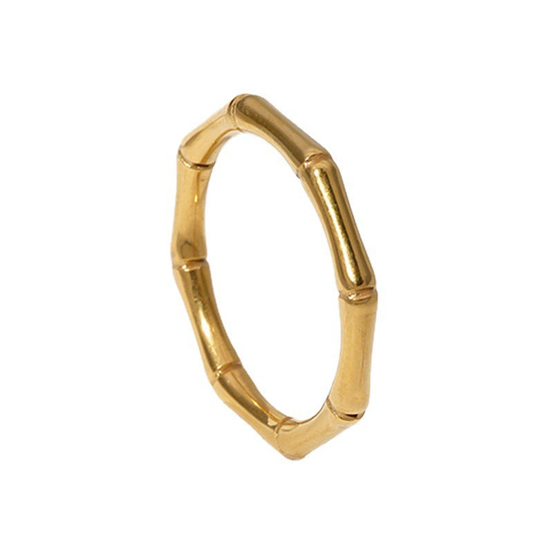 Wholesale Bamboo Stainless Steel Rings