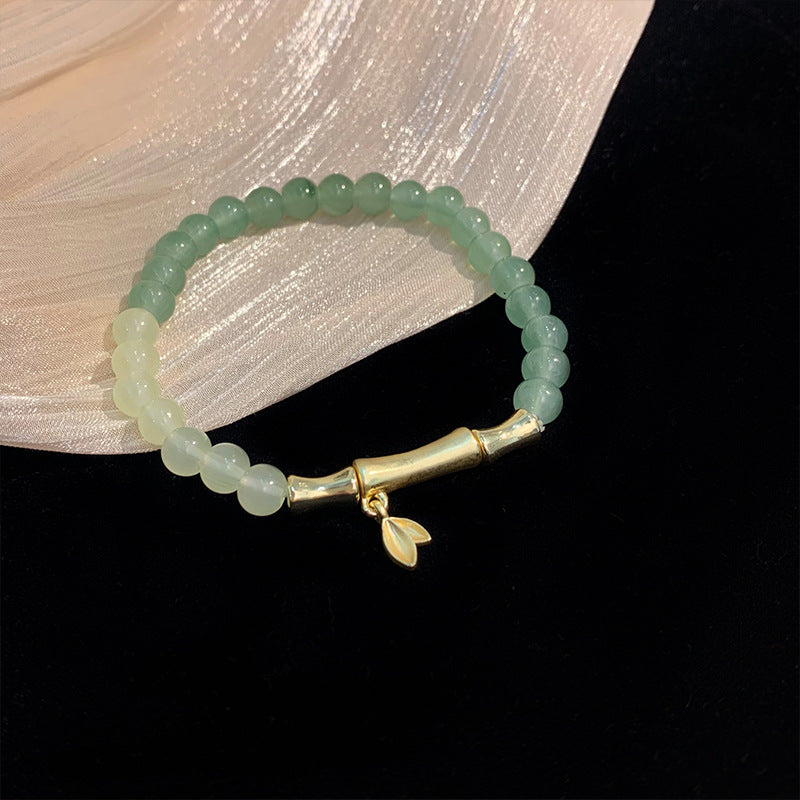 Wholesale Bodhi Root Gradient Cat Claw Buddha Beads Resin Bracelet