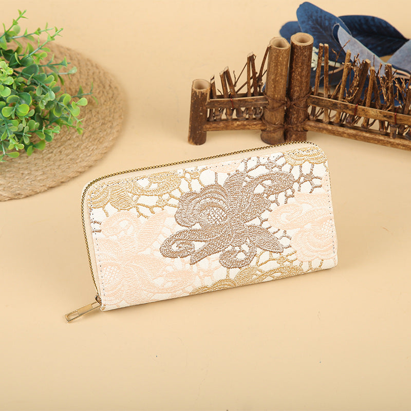 Wholesale Fashion Single Pull Soft Leather Women's Wallet
