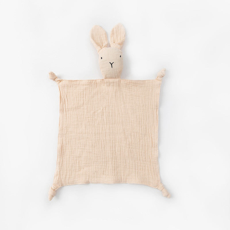 Wholesale Baby Antennae Cotton Gauze Antennae Baby Sleeping Doll Rabbit Handkerchief Pacifying