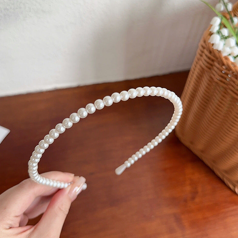 Wholesale Retro and high-end summer all-match pearl headband