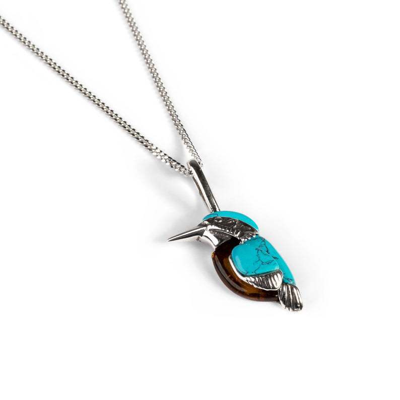 Wholesale Vintage Bird Turquoise Alloy Necklaces