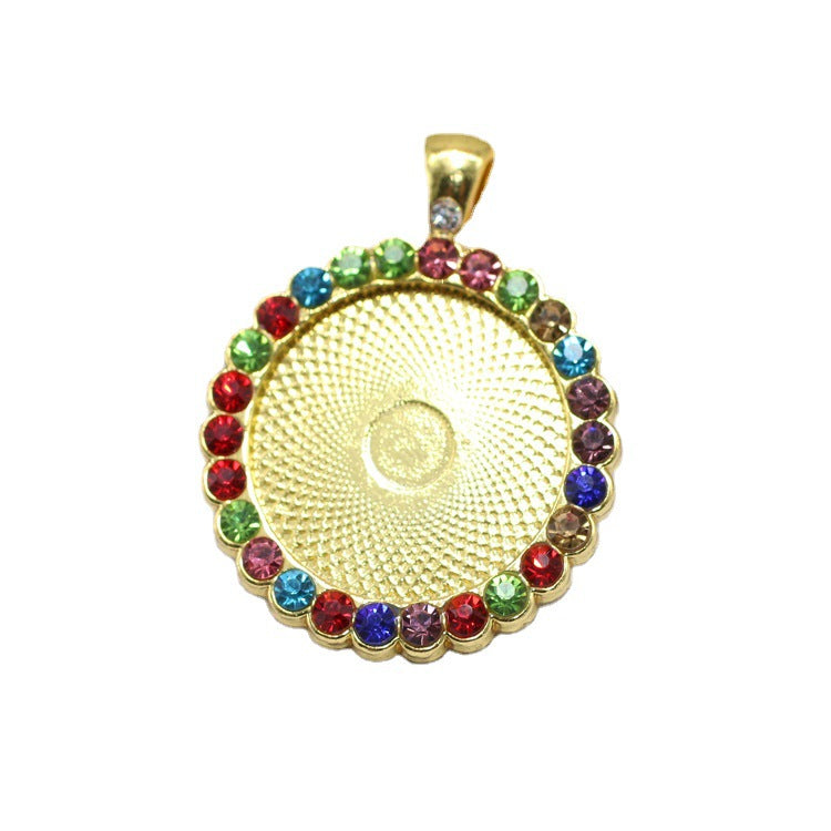 Wholesale 25mm Perfect Round Diy Alloy Jewelry Accessories