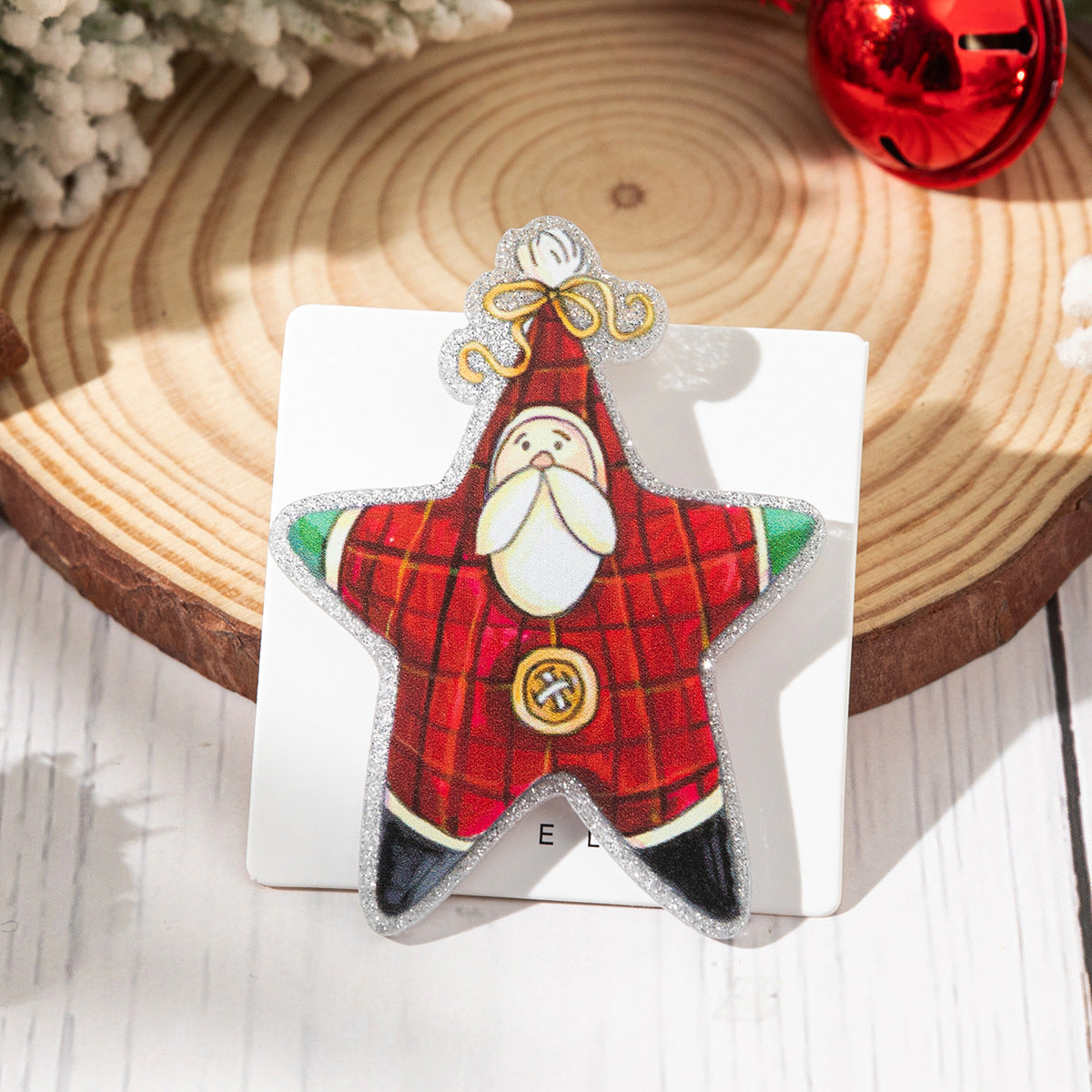 Wholesale Colorful Cute Cartoon Christmas Series Brooch