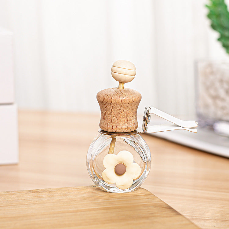 Wholesale Air Vent Glass Perfume Bottle