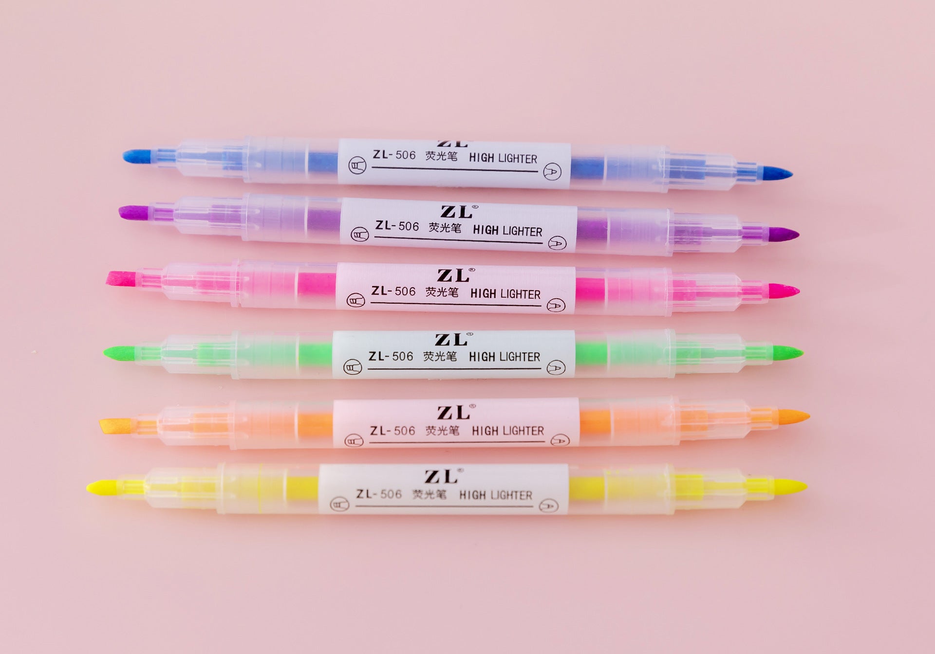 Wholesale Plastic Double Headed Fluorescent Pens