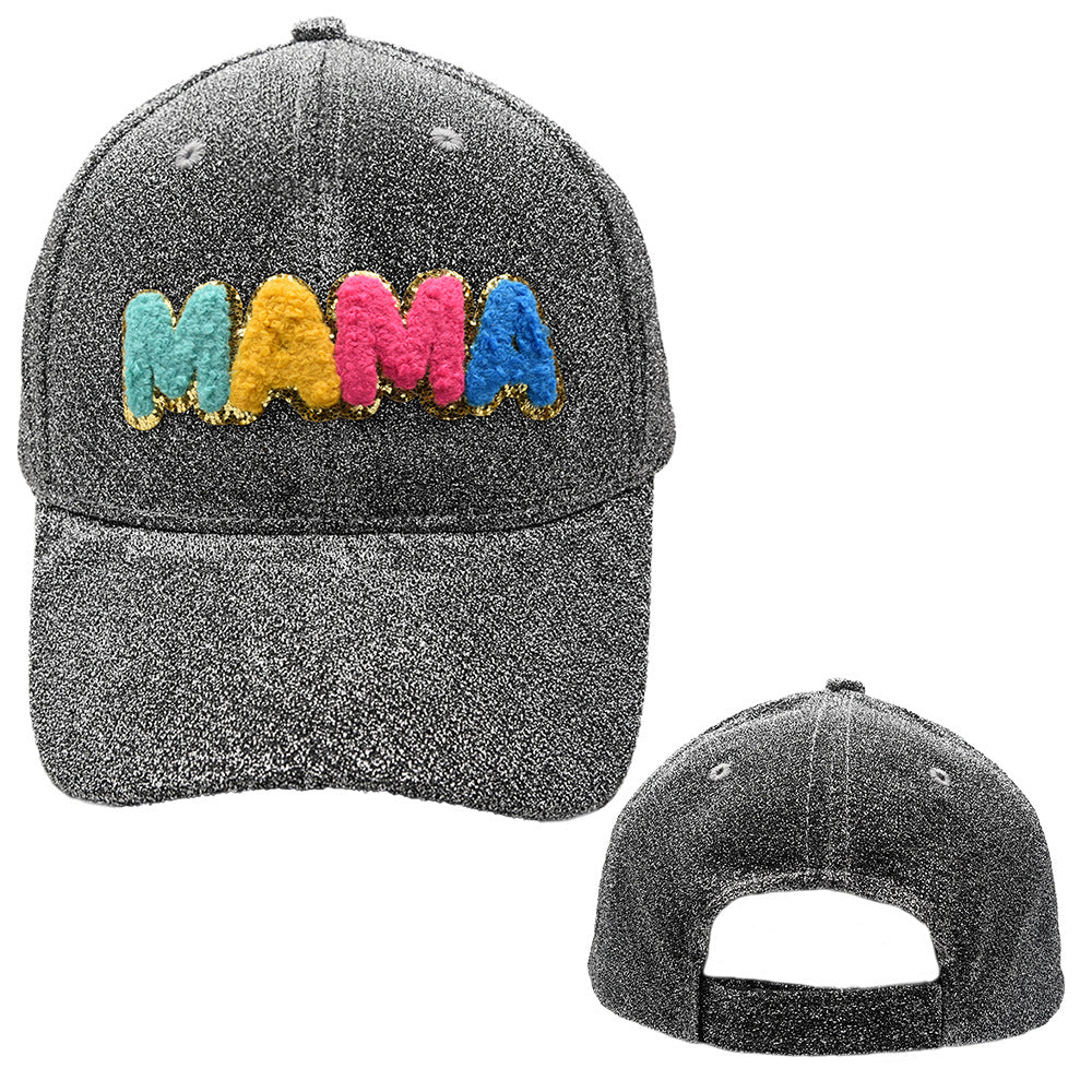 Wholesale Cotton Colorful MAMA Label Baseball Cap