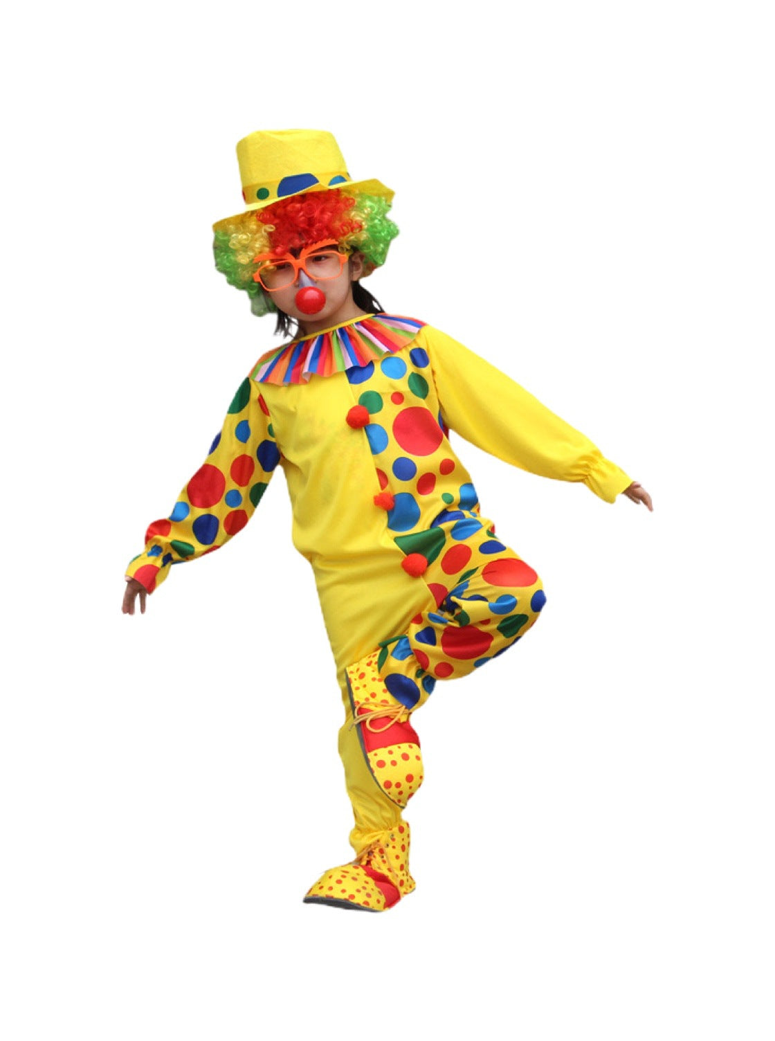 Wholesale clown costumes Children's Day stage performance costumes
