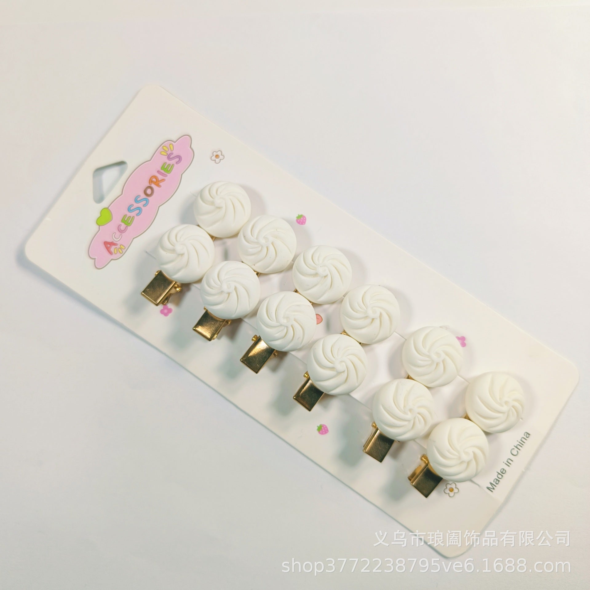 Wholesale Cute Imitation Food Play Fun Funny Hairpin