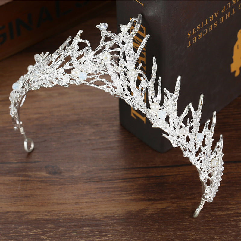 Wholesale Rhinestone Crown Alloy Hair Bands