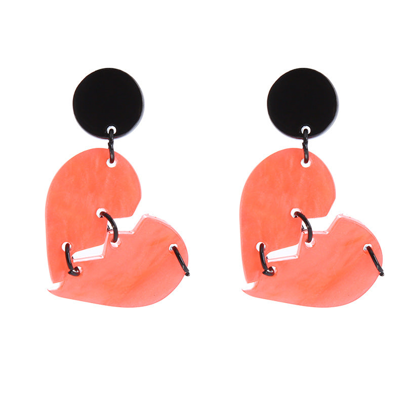 Wholesale Valentine's Day Love Acrylic Earrings