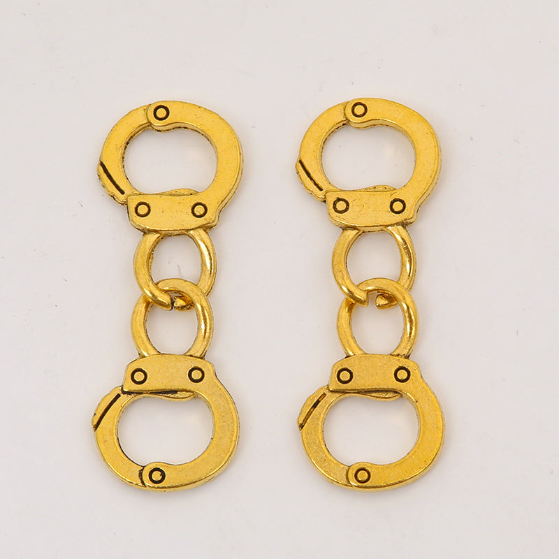 Wholesale DIY 50 pieces composite zinc alloy jewelry accessories