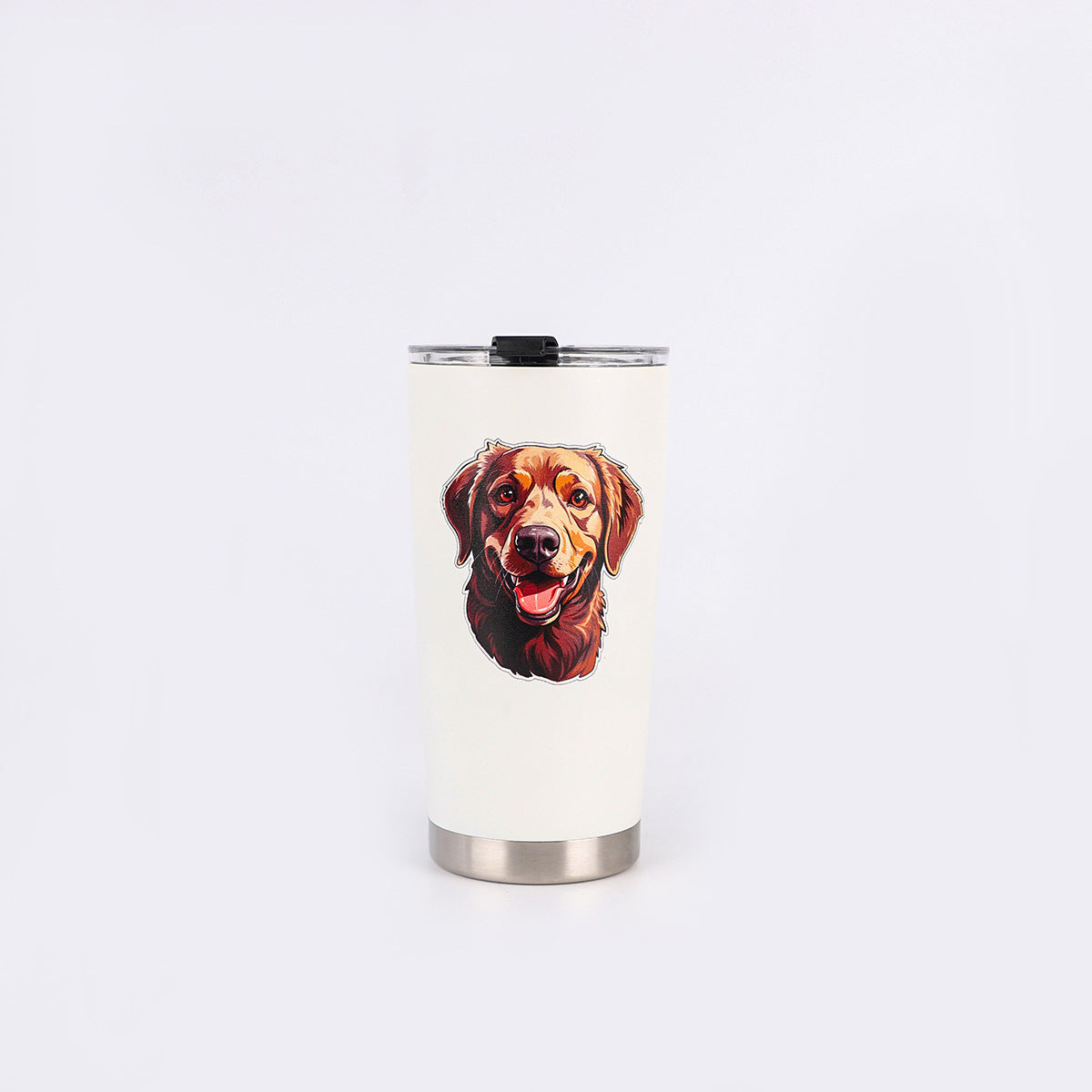 Wholesale 20oz Multi-color Spray-painted Stainless Steel Double-layer Vacuum Flask Car Tumbler