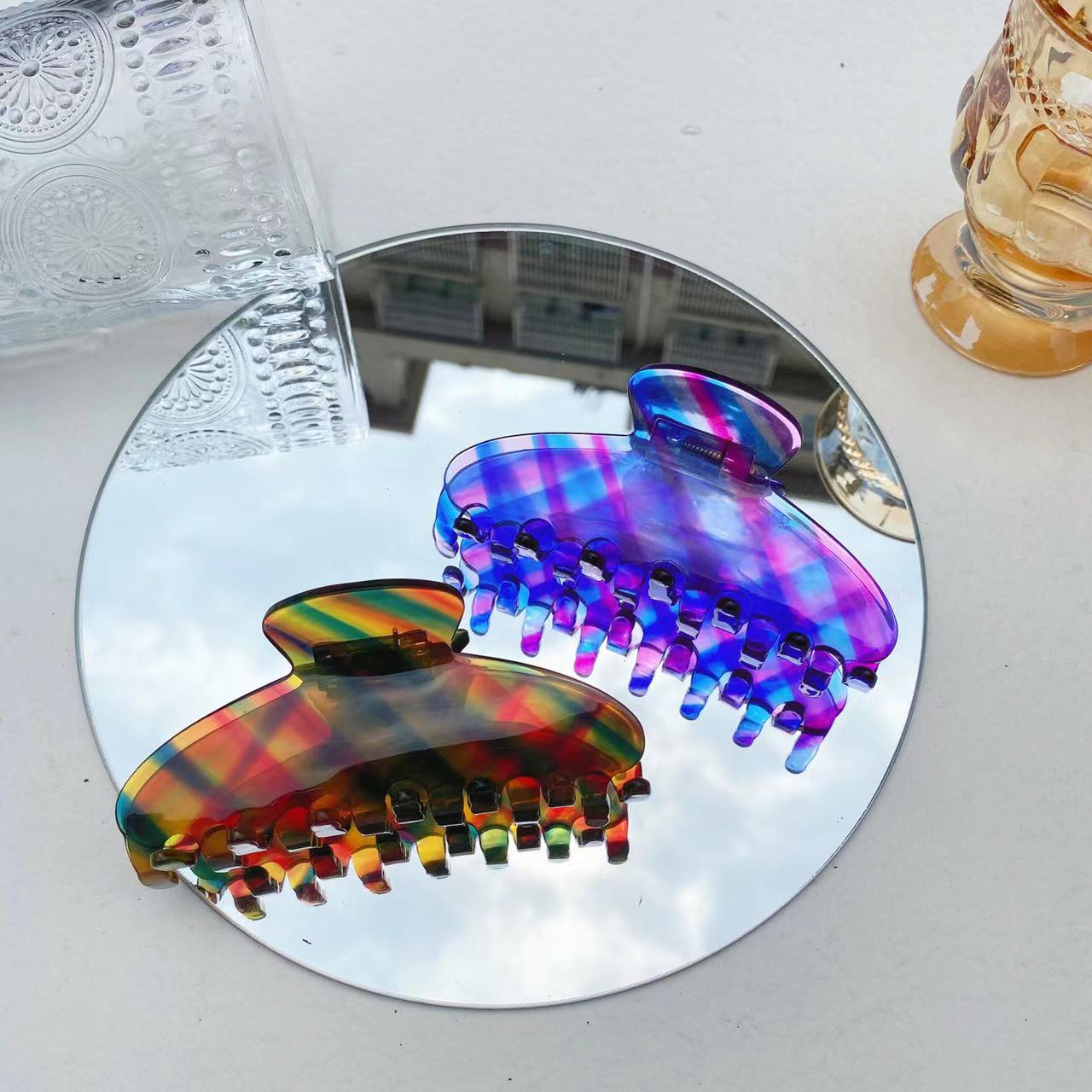 Wholesale Acetate Hong Kong Style Retro Hair Clips