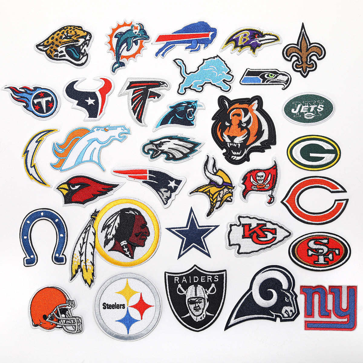 Wholesale Ball sports team emblem embroidery DIY Patches OLY Exclusive