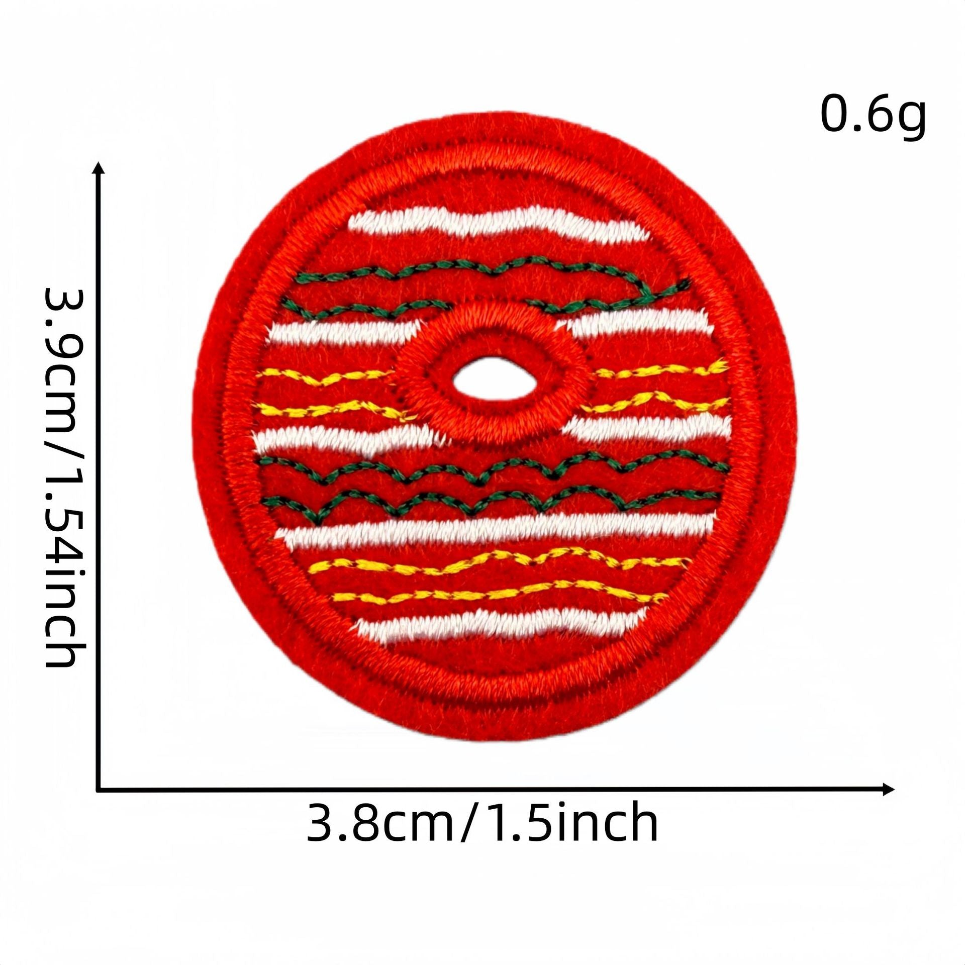 Wholesale Polyester Cartoon Alphabet Embroidery Patches Iron On DIY Clothing Bag Accessory