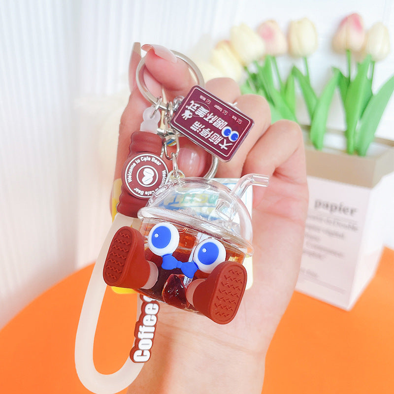 Figura de caricatura al por mayor llaves acrílicos