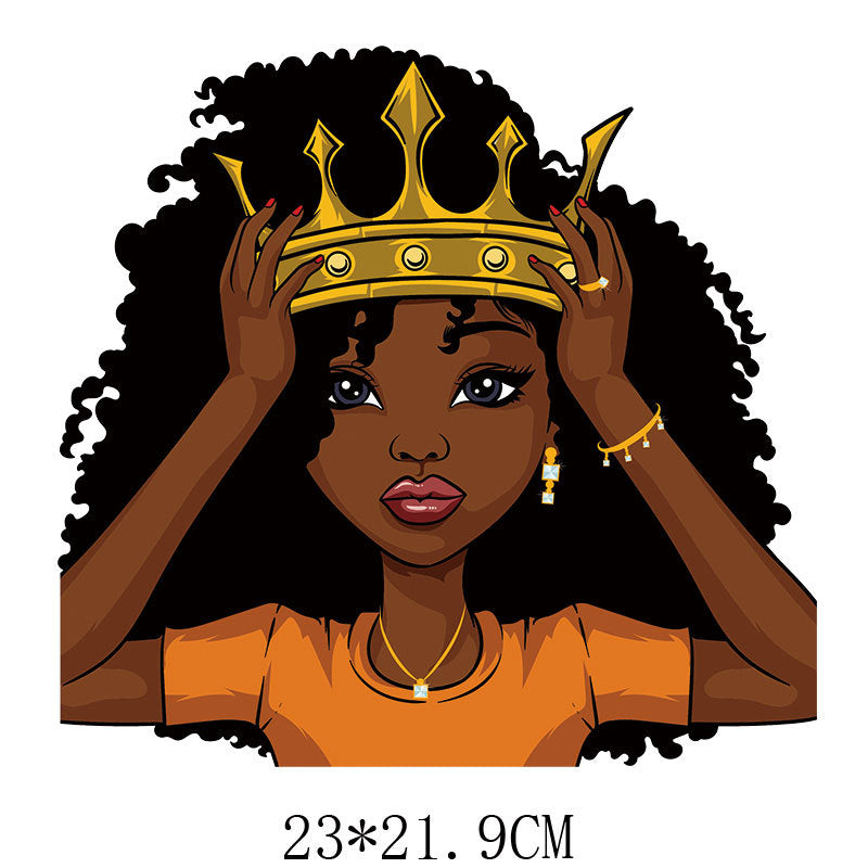 Wholesale  Girls Letter Heat Transfer Stickers UV DTF Ready to Press Transfers Wraps