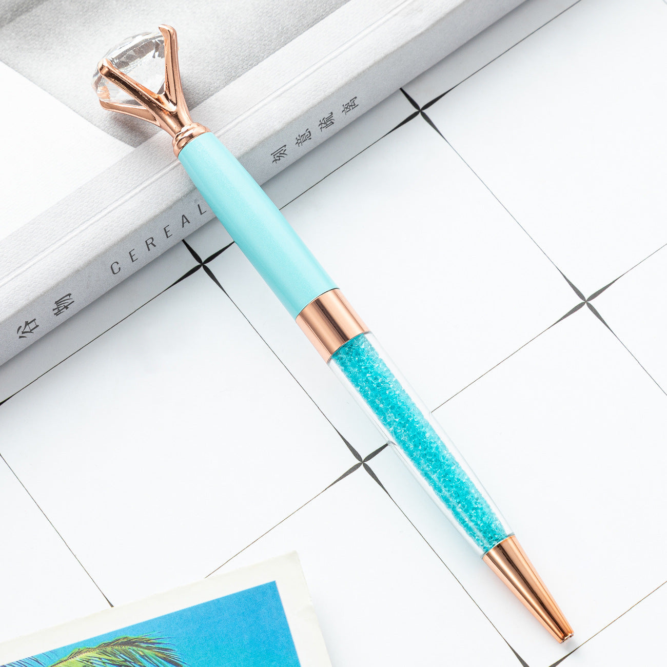 Whoelsale Pens Metal Large Diamond Pen Fashion Crystal Pen