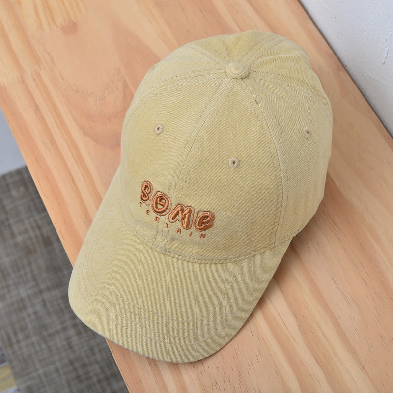 Wholesale Three-dimensional Embroidered SOME Cotton Baseball Caps