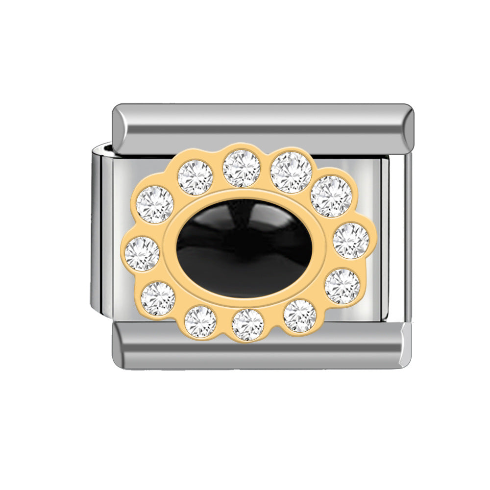 Wholesale Italian Charm Bracelet 9mm DIY Spliced Detachable Cute Pattern Combination Bracelet