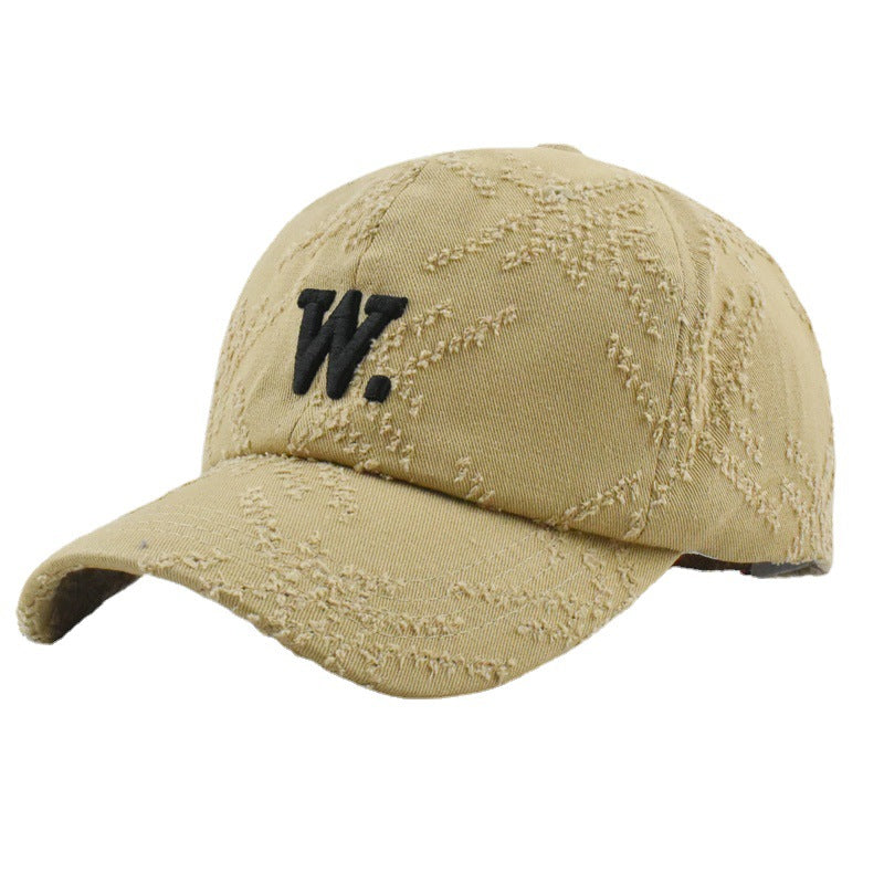 Wholesale Versatile Letter Embroidered Hole Breaking Fashion Summer Outdoor Sunshade Baseball Hat