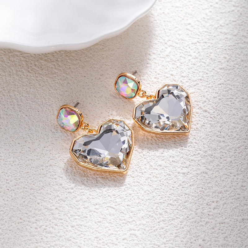 Wholesale Vintage Bohemian Turquoise Leopard Print Earrings