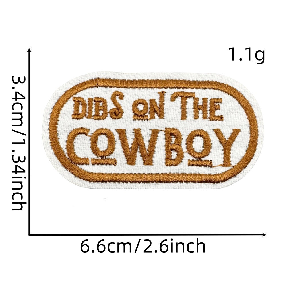 Wholesale Western Boy Denim Patch