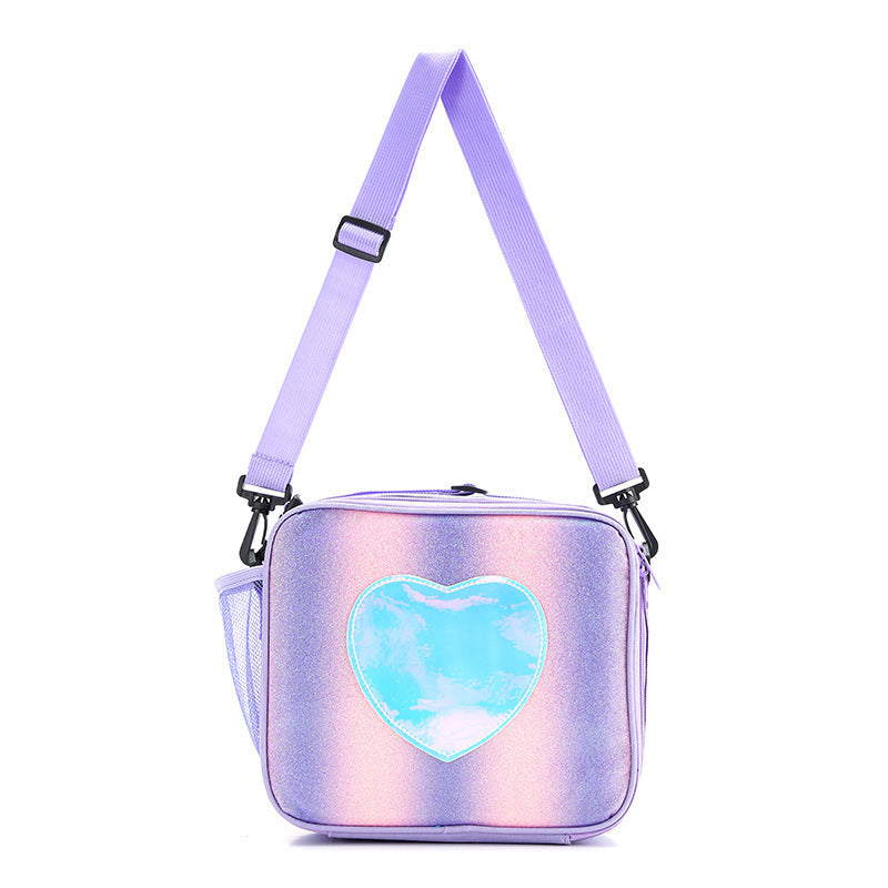 Wholesale Polyester Laser Single Shoulder Picnic Lunch Bags