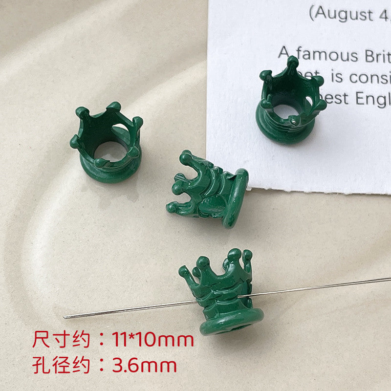 Wholesale 10pcs Dopamine Christmas Series Colorful Love Gift Box Beads