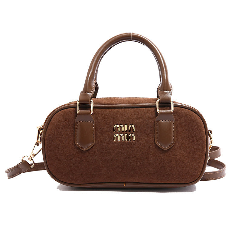 Wholesale Vintage Handheld Pillow Bag Single Shoulder Leopard Print Bag