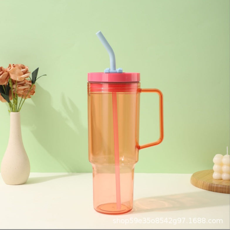 Wholesale 40oz Big Mac Large-capacity Plastic Water Bottle