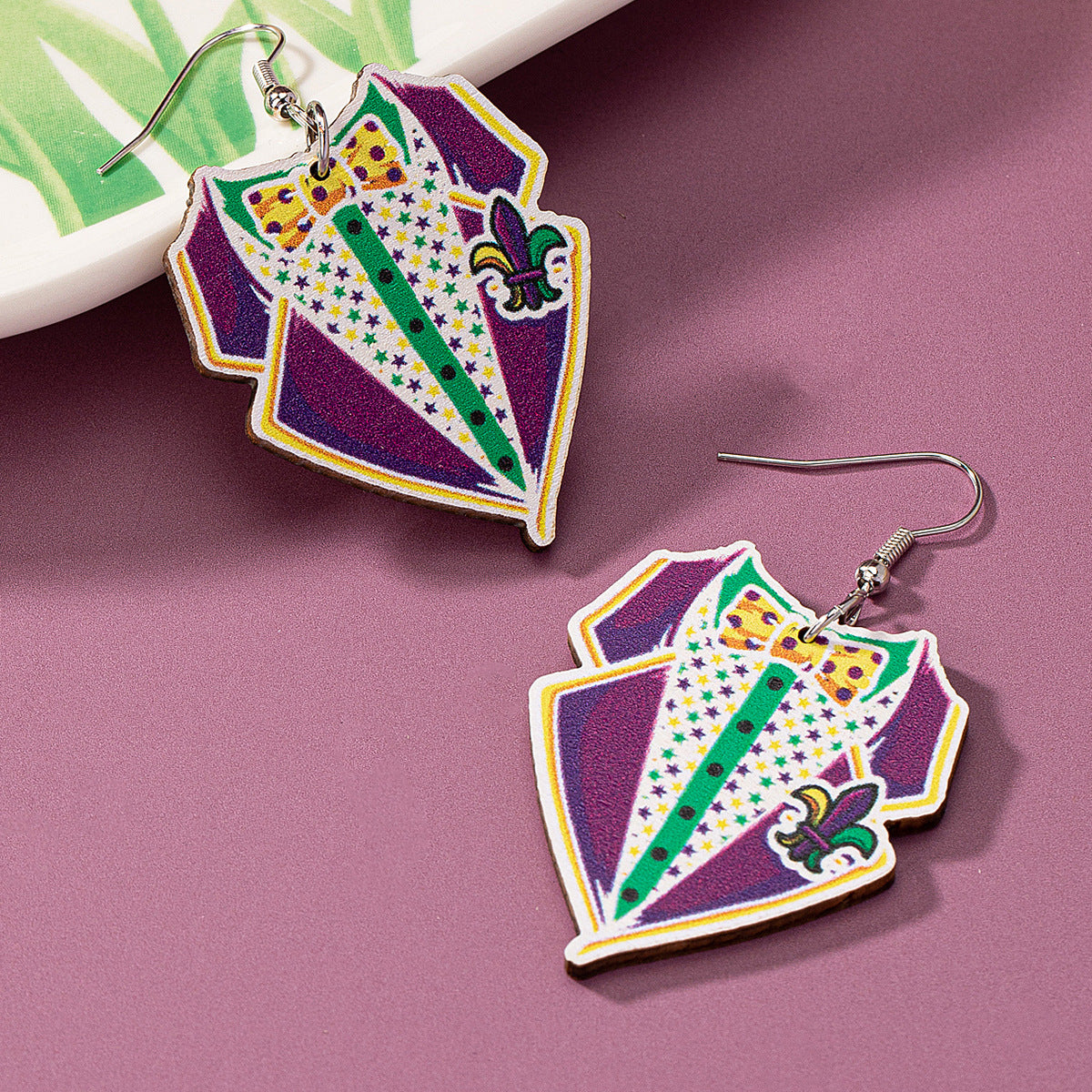 Wholesale popular jewelry 1 pair carnival hat boots earrings ladies