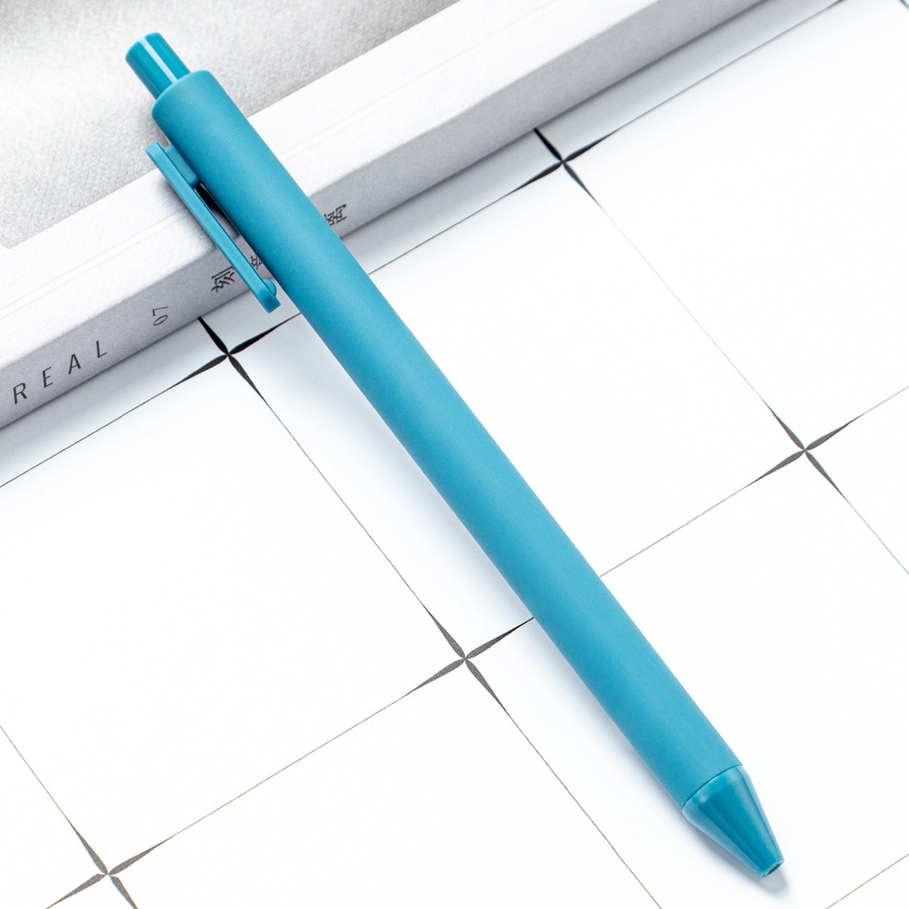 Whoelsale Candy Color Press Plastic Pen Gift Office Tools Teacher Gift